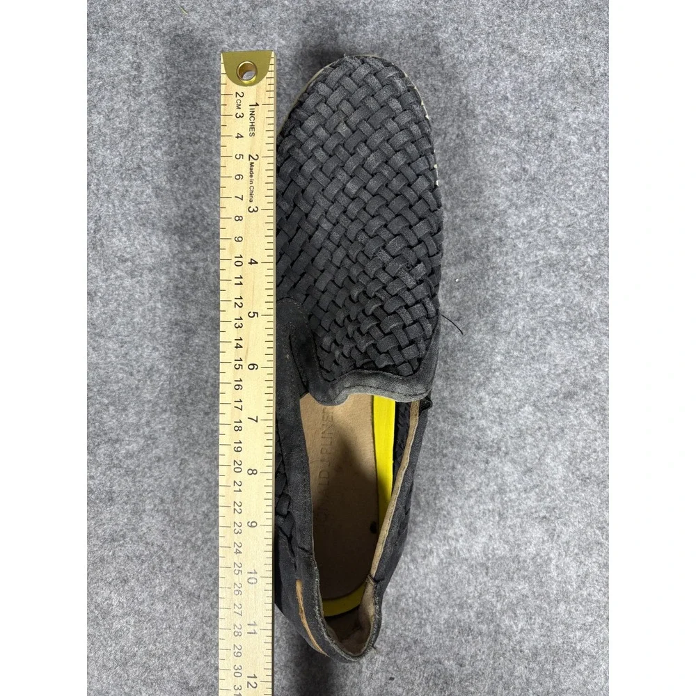 Donald J‎ Pliner Karter3-FL Slip On 11M Charcoal Woven Suede
